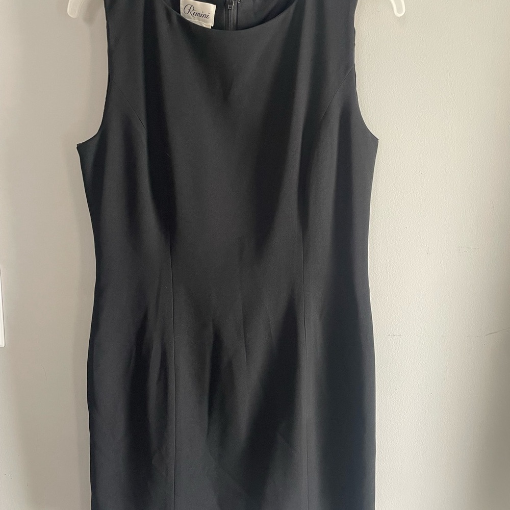 Classic Black Sleeveless Dress